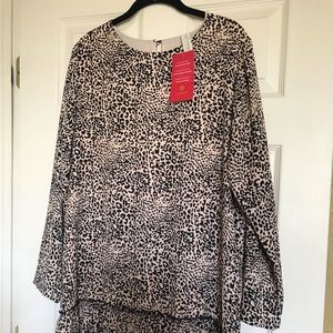 Allison Joy (Evereve) leopard print dress